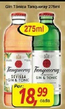 Supermercados Guanabara Gin Tonica Tanqueray 275ml oferta