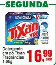Negreiros Detergente em pó Tixan Fragrâncias oferta