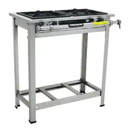 Benoit Fogão a Gás GLP Industrial Venâncio EI2 Extra Inox 1 Boca Simples 1 Boca Dupla oferta