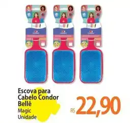 Atacadão Escova para Cabelo Condor Bellê oferta