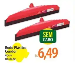 Atacadão Rodo Plástico Condor oferta