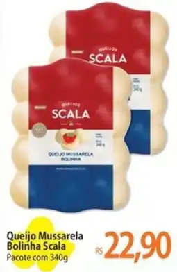 Atacadão Queijo Mussarela Bolinha Scala Pacote oferta
