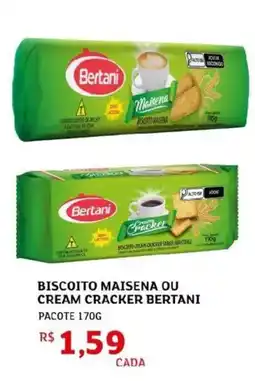 Assaí Atacadista Biscoito maisena ou cream cracker bertani oferta