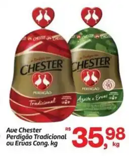 Fort Atacadista Aue Chester Perdigão Tradicional ou Ervas Cong. oferta