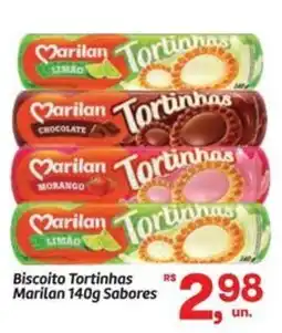 Fort Atacadista Biscoito Tortinhas Marilan Sabores oferta