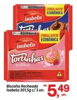 Fort Atacadista Biscoito Recheado Isabela oferta