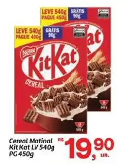 Fort Atacadista Cereal Matinal Kit Kat oferta