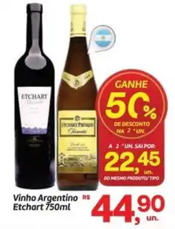 Fort Atacadista Vinho Argentino Etchart oferta