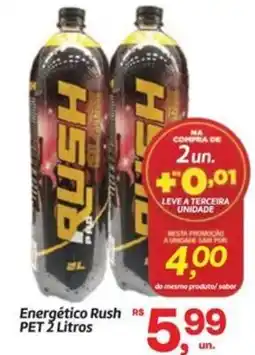 Fort Atacadista Energético Rush PET oferta