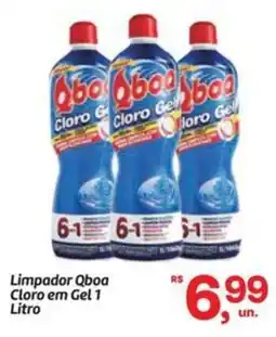 Fort Atacadista Limpador Qboa Cloro em Gel oferta