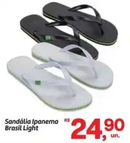 Fort Atacadista Sandália Ipanema Brasil Light oferta