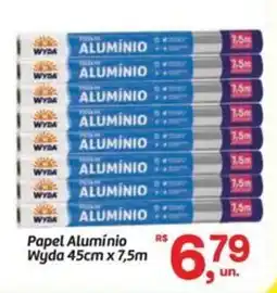 Fort Atacadista Papel Alumínio Wyda oferta