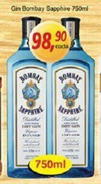 Gin Bombay Sapphire 750ml