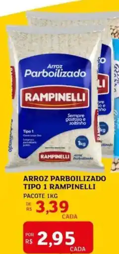 Assaí Atacadista Arroz parboilizado tipo 1 rampinelli pacote oferta
