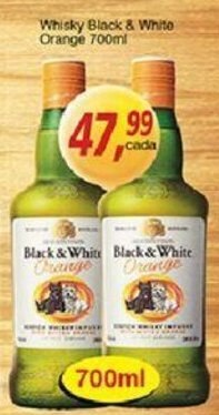 Whisky Black & White Orange 700ml
