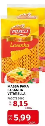 Assaí Atacadista Massa para lasanha vitarella oferta