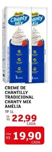 Assaí Atacadista Creme de chantilly tradicional chanty mix amélia oferta