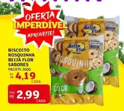 Assaí Atacadista Biscoito rosquinha beija flor sabores oferta