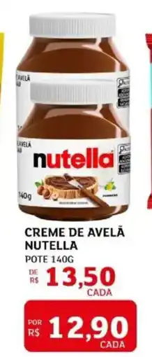 Assaí Atacadista Creme de avelā nutella pote oferta