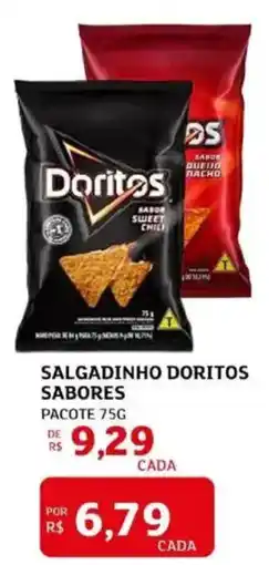 Assaí Atacadista Salgadinho doritos sabores pacote oferta