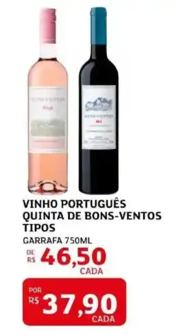Assaí Atacadista Vinho português quinta de bons-ventos tipos oferta
