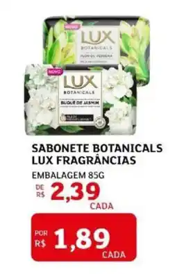 Assaí Atacadista Sabonete botanicals lux fragrâncias embalagem oferta