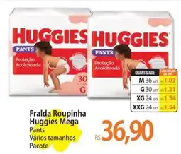 Atacadão Fralda roupinha huggies mega oferta