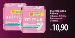 Atacadão Protetor Diário Intimus oferta