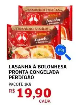 Assaí Atacadista Lasanha à bolonhesa pronta congelada perdigão oferta