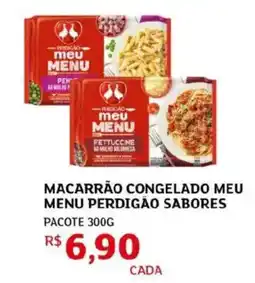 Assaí Atacadista Macarrão congelado meu menu perdigão sabores pacote oferta