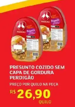 Assaí Atacadista Presunto cozido sem capa de gordura perdigão oferta