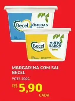 Assaí Atacadista Margarina com sal becel oferta