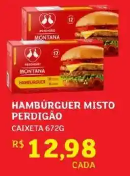 Assaí Atacadista Hamburguer misto perdigão caixeta oferta