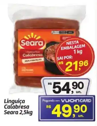 Linguiça Calabresa Seara