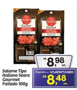 Fort Atacadista Salame Tipo Italiano Seara Gourmet Fatiado oferta