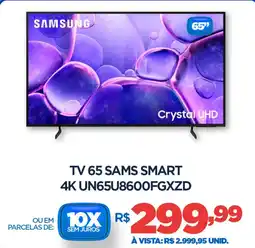 DB Supermercados Tv 65 sams smart 4K UN65U8600FGXZD oferta