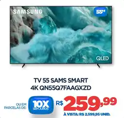 DB Supermercados Tv 55 sams smart 4K QN55Q7FAAGXZD oferta