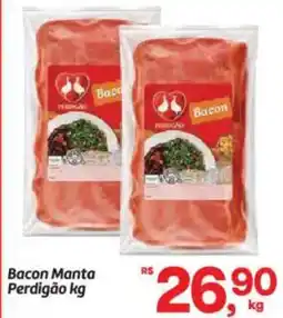 Fort Atacadista Bacon Manta Perdigão oferta