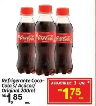 Refrigerante Coca-Cola s/ Açúcar/ Original