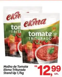 Fort Atacadista Molho de Tomate Ekma Triturado Stand Up oferta