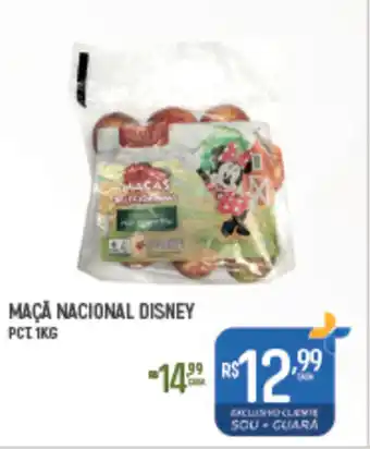 Supermercado Guará Maça nacional disney pct oferta