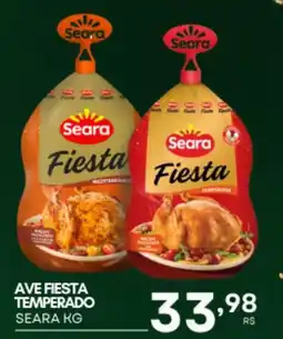 Mercadão Atacadista Ave fiesta temperado seara oferta