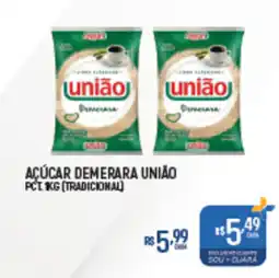 Supermercado Guará Açúcar demerara união pct oferta
