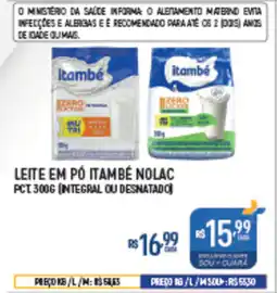 Supermercado Guará Leite em pó itambé nolac pct oferta