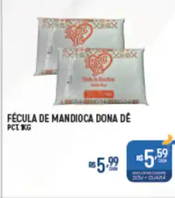Supermercado Guará Fécula de mandioca dona dé oferta