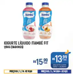 Supermercado Guará Iogurte líquido itambé fit (sabores) oferta
