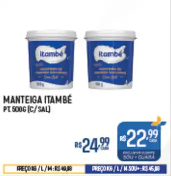Supermercado Guará Manteiga itambé pt (c/sal) oferta
