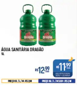 Supermercado Guará Água sanitária dragão oferta