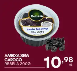 Mercadão Atacadista Ameixa sem caroco rebela oferta