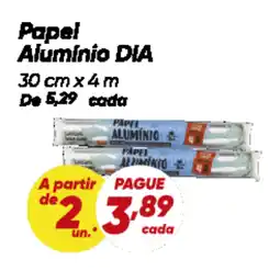 Dia Papel Alumínio DIA oferta